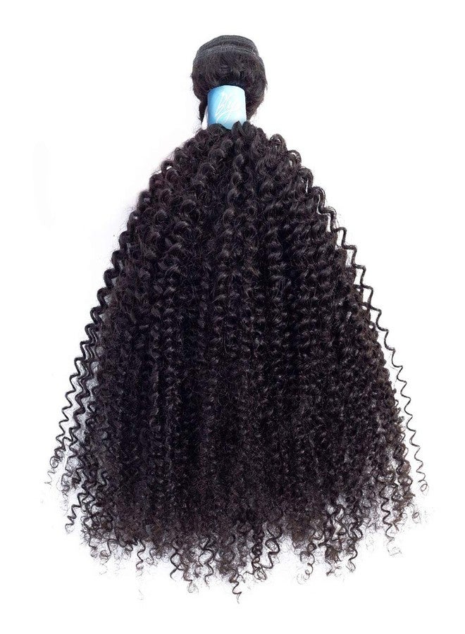 بلاي BLY 7A شعر بشري منغولي أفرو مجعد، حزمة واحدة، 18 بوصة، شعر طبيعي غير معالج، شعر كثيف للنساء ذوات البشرة السمراء، لون طبيعي - Image 3